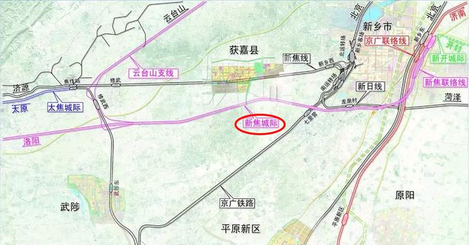2023-2024年河南将新开工5个铁路项目计划7-8年建成!(图5) 2023-2024年河南将新开工5个铁路项目计划7-8年建成!(图5)