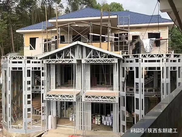 轻钢别墅自建房怎么设计?农村轻钢别墅自建房怎么建造?(图7) 轻钢别墅自建房怎么设计?农村轻钢别墅自建房怎么建造?(图7)